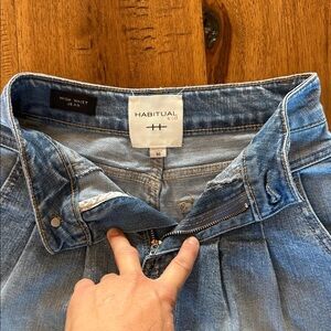 Habitual Kids Blue High Waist Jeans